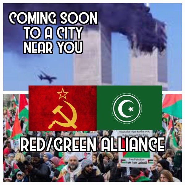 ToklasCookie's tweet photo. @1daydarkk @realMaalouf Islam is pure evil indeed! But not to the lefties! They’re loving it! They promote it! They import muslims, give them free housing, free healthcare, pay them fir many babies to breed you out one day and protect them with Islamophobia law! 
Be smart and vote the lefties out asap!! https://t.co/LjS7DsLSj4