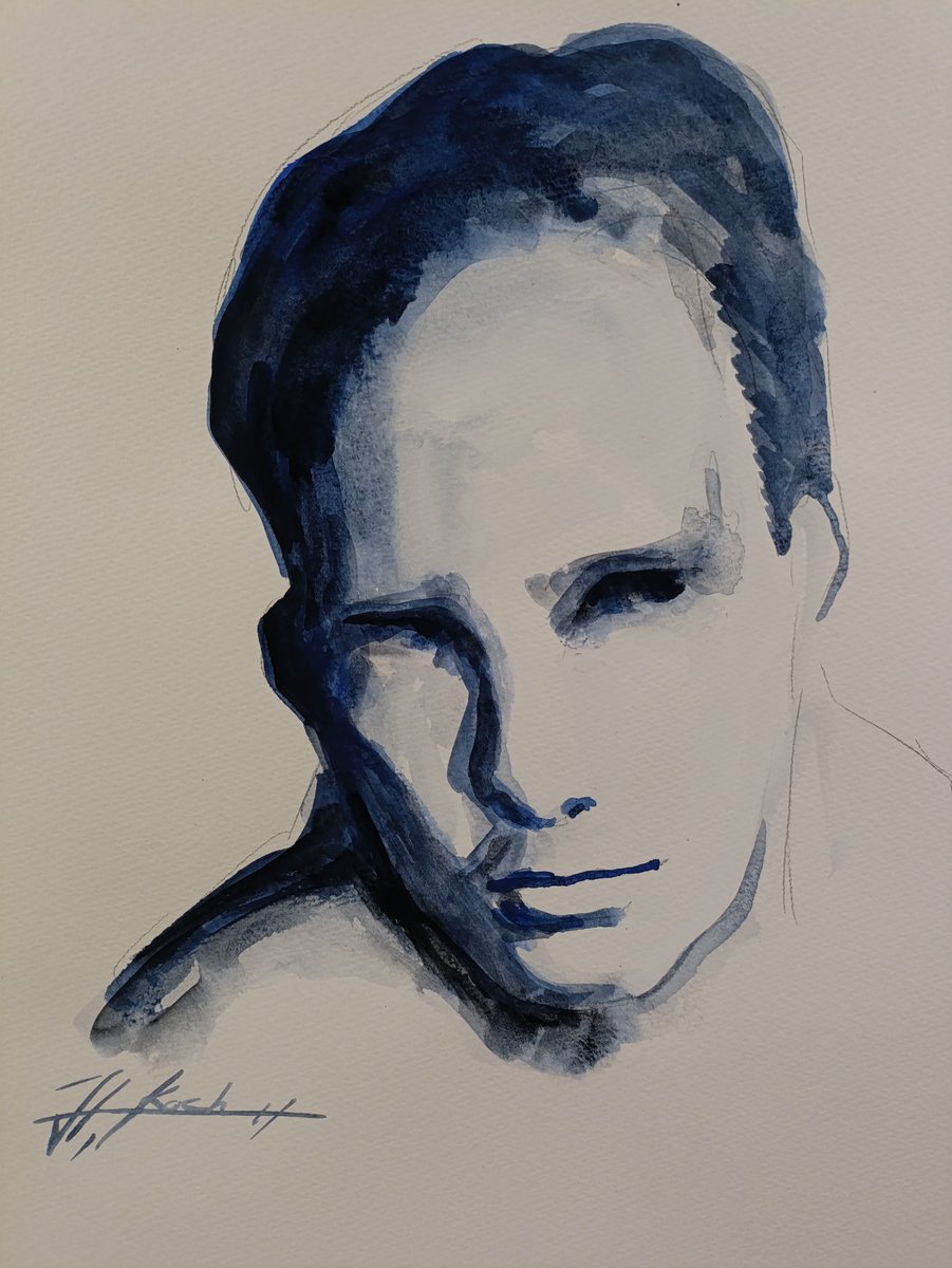 Hidetaka_AS's tweet photo. Drew portlates. 
Material / acrylic gush. https://t.co/GUWz4biaAL