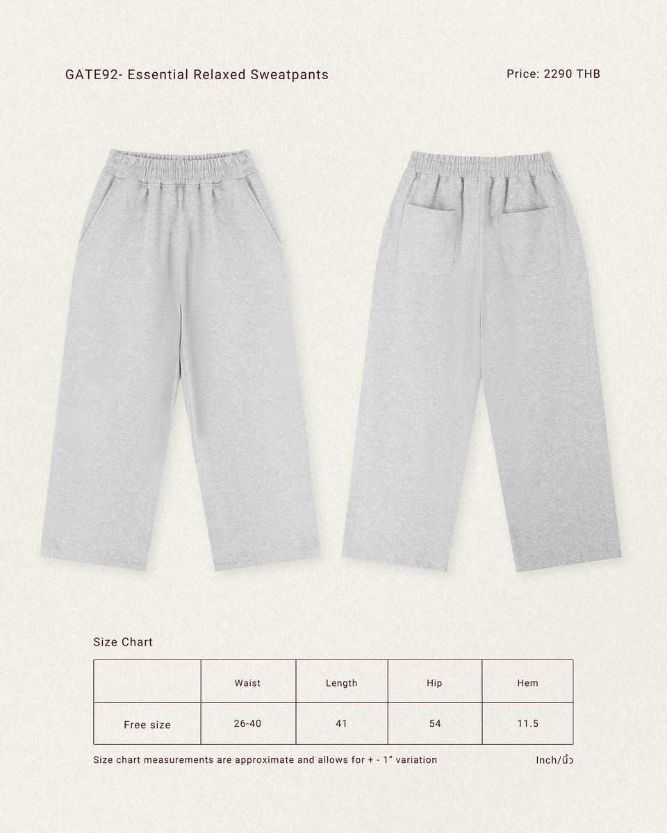 chillinthailand's tweet photo. [GATE 92 — NINETYTWO]
New collection coming soon 🤍

🖤 Tee (Black/ Grey/ White) - 1,290 THB
🩶 Sweatpants (Grey) - 2,290 THB

🗓️ 27 SEP 2026
🌍 Worldwide shipping available
📩 Need help ordering from Thailand, Feel free to DM me🌴

#srchafreen #NINETYTWO #GATE92 #ChillInThailand https://t.co/oSfSCXKR4q