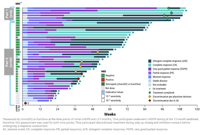 Multiple Myeloma Hub (@MM_Hub) — #IMS26 — LINKER-SMM1 data slide