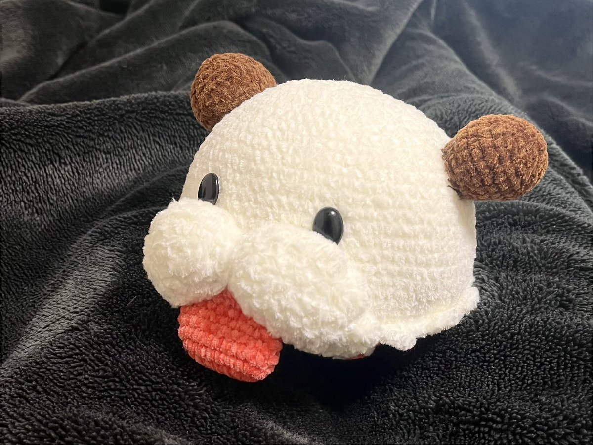 _rrrinran's tweet photo. ポロの編みぐるみ 完成🍪
#Artoflegends #poro https://t.co/A9MEMbrLJT
