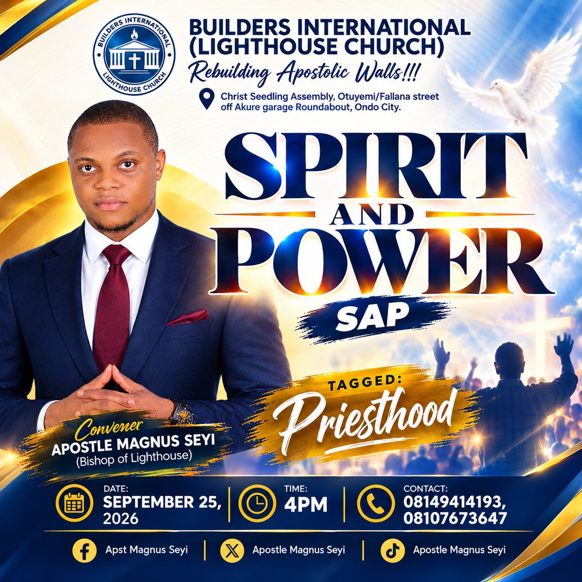 buildersintlch's tweet photo. Tonight by 4pm!
Let's learn priesthood! https://t.co/FJ8YAzx7hl