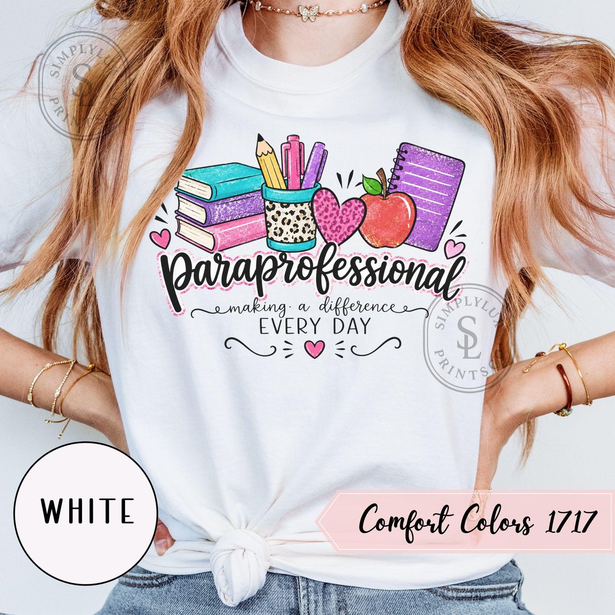 ValenciaLajg's tweet photo. Para Professional Shirt and Educator Tee for Teacher Aides and School Support Staff. A thoughtful back-to-school gift for dedicated education professionals. https://t.co/988pwuiayw