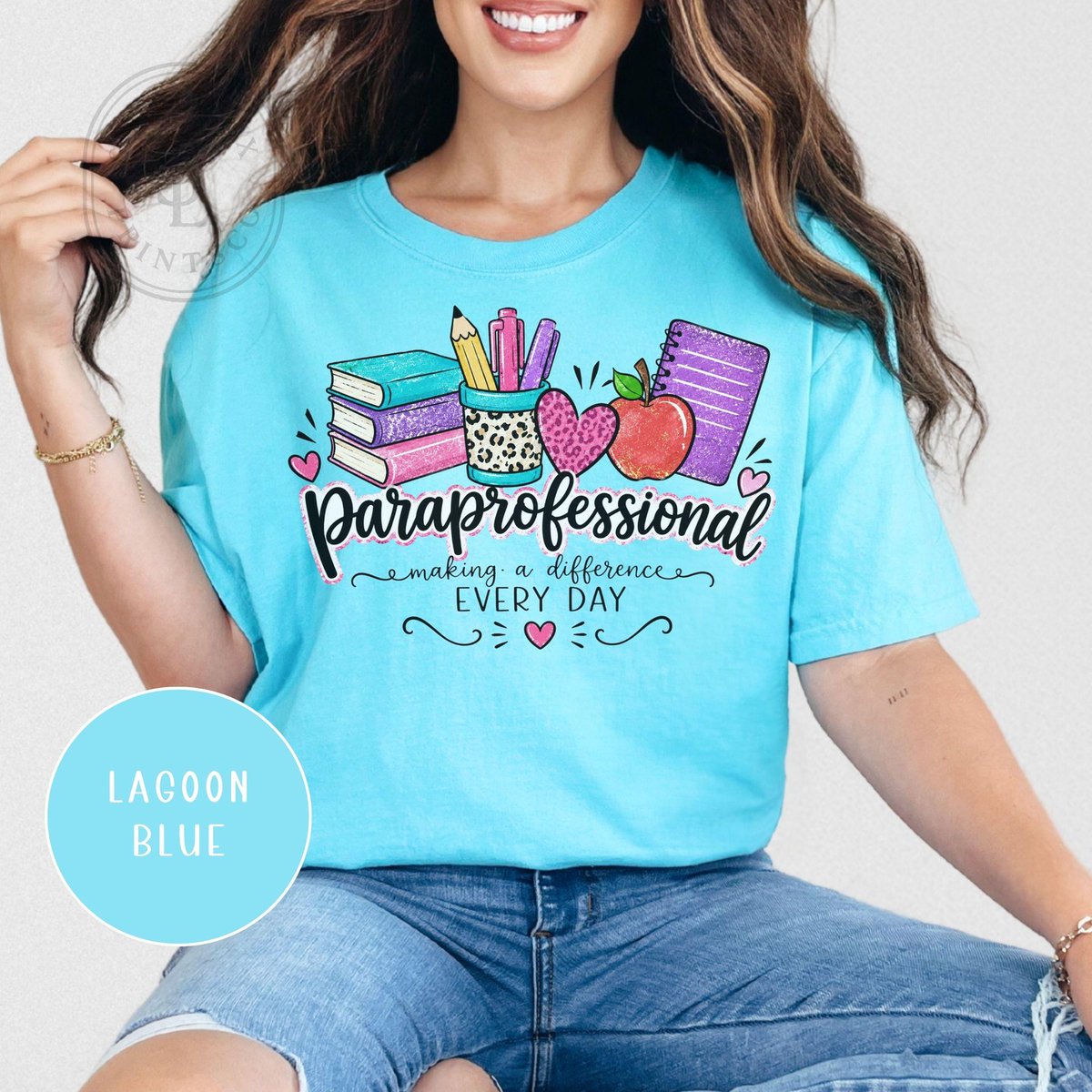 ValenciaLajg's tweet photo. Para Professional Shirt and Educator Tee for Teacher Aides and School Support Staff. A thoughtful back-to-school gift for dedicated education professionals. https://t.co/988pwuiayw
