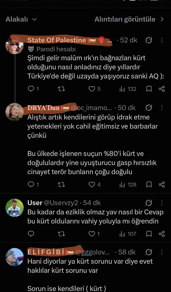 dejong1019102's tweet photo. @Uservzy2 @oc_imamogluu @bosunatiklama Hepsi Filistin destekçisi ama Kürtlere ırkçılık yapıyorlar Türkiye'nin İsrail'den farkı yoktur yemin ederim https://t.co/UNH6YqXfoz