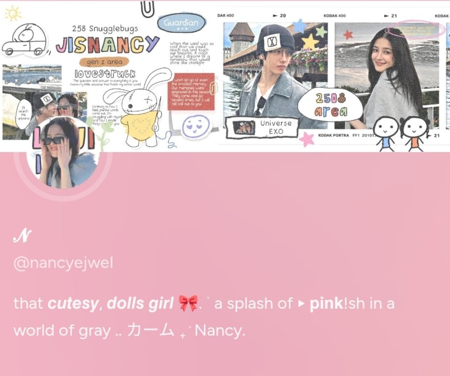 nancyejweI's tweet photo. layout gemec dari pacalku yg gemec 🤏  makasii ya sayaang.. happyy 1st mensive sayangkuu ❤️❤️ https://t.co/LQ9ijtYkf8