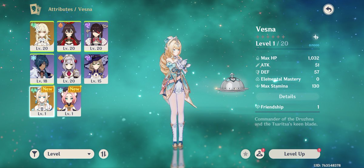 supernenaz's tweet photo. accidentally logged into an old account from 2023 i forgot about, pulled just for fun and got vesna...... now what https://t.co/FmaBHwDTbE