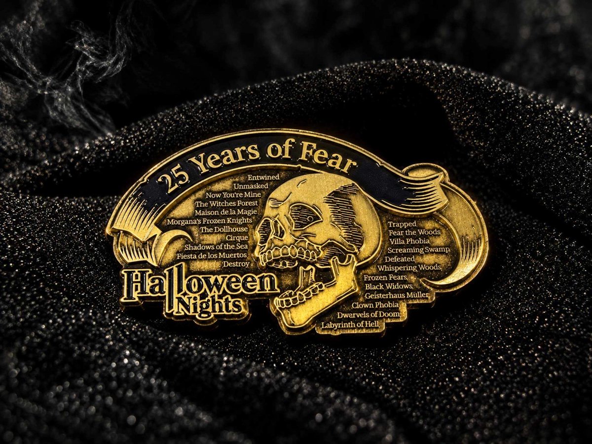 PoortwachterRob's tweet photo. 📌 Nieuwe Toverland Halloween pins!
In totaal komen er vier nieuwe exemplaren, inclusief de fearpass pin😍🎃👻
#Toverland https://t.co/6XaFl1eaG2