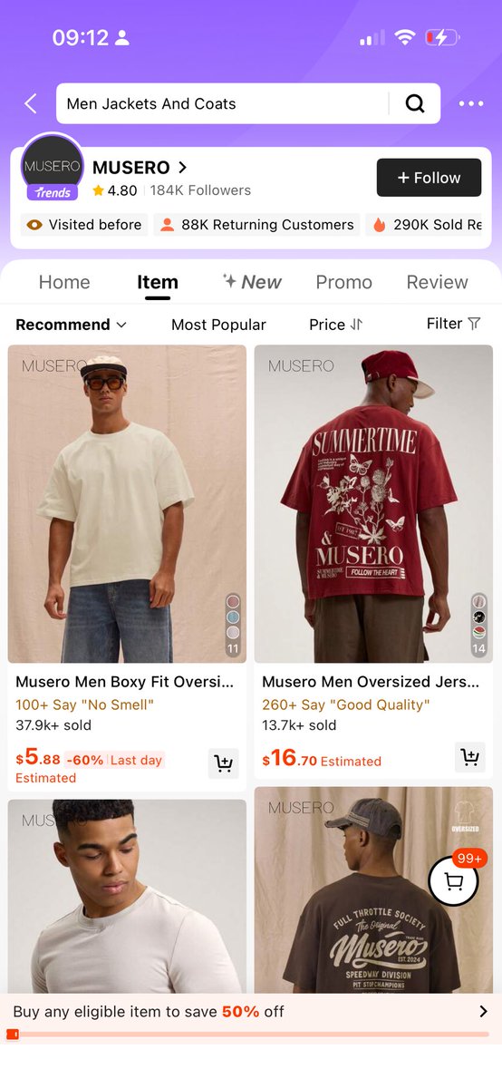 Justwandyy's tweet photo. Found some of these men’s outfits on SHEIN for $6–$10 😭 IG vendors and boutique owners sell these for 5x the price. https://t.co/9M6pFmUKCe
