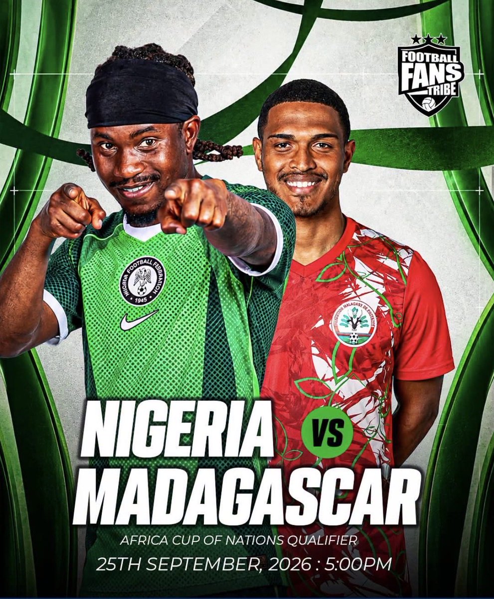 henryggmu1's tweet photo. 💚Nigeria to AFCON or your club to win UCL ?
   Ladies and gentlemen is MATCH DAY,let’s support the super eagles 🦅 with one voice 💚💚💚🇳🇬🇳🇬🇳🇬🇳🇬💯✅ https://t.co/GuaD07jQca