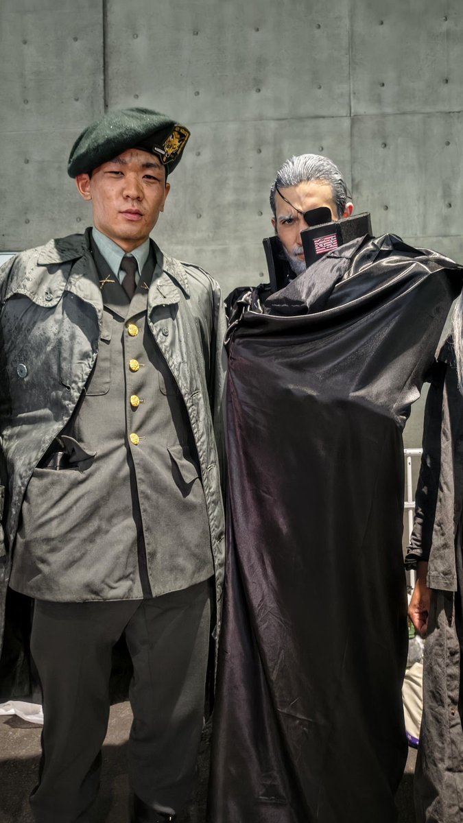anbako1945's tweet photo. cosplay

METAL GEAR SOLID 2: SONS OF LIBERTY

　　　　ら　り　る　れ　ろ

#TGS2026 #TGS2026コスプレ https://t.co/HaXwihwrZc