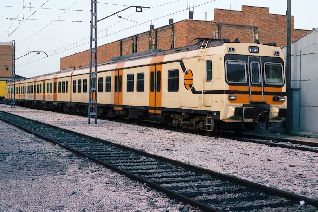 Bvemike's tweet photo. Unidad CDTI Serie 445. Me parece muy curioso este modelo de tren
Foto: Docutren Archivo https://t.co/2kMXTOs4oV
