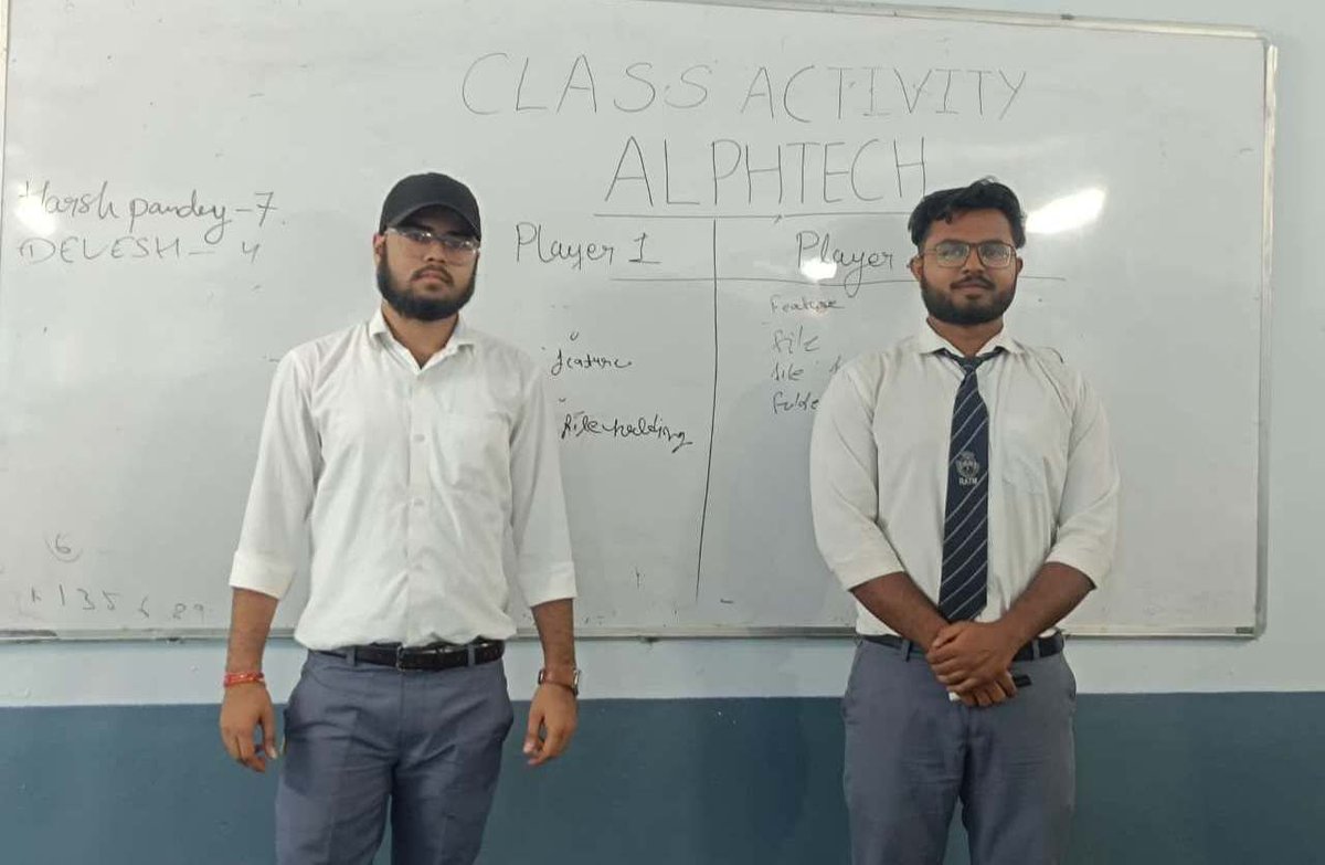 RATM_Mathura's tweet photo. The Department of BCA organized “AlphaTech”, an engaging activity where participants were given a random letter and 60 seconds to write as many technology, coding and IT terms beginning with that letter as possible.
#RATM academic # Best academic
#RATM placement #Best placement https://t.co/x1knsIpI6G