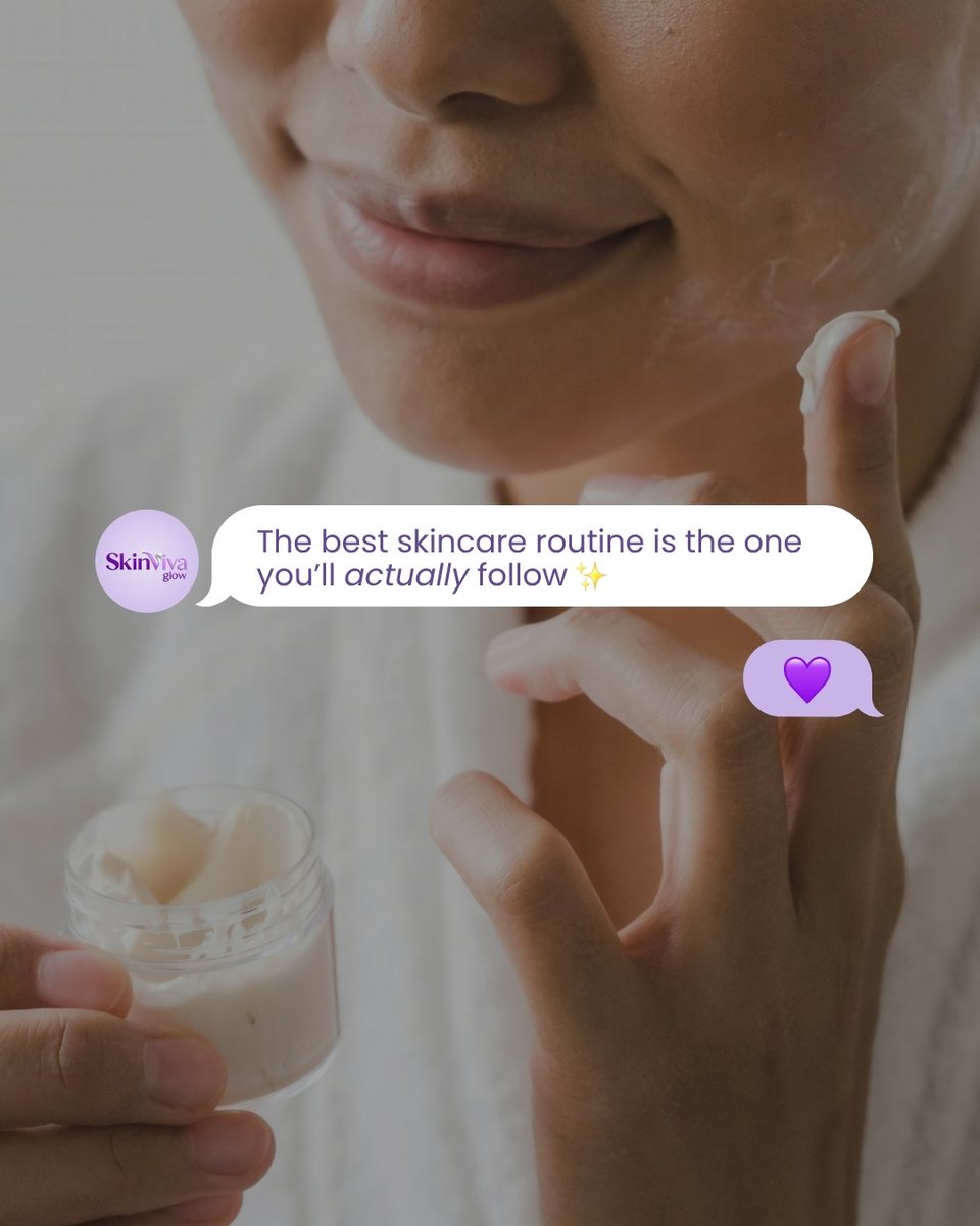 GordonRudisill's tweet photo. A complicated routine isn’t automatically better. The most effective skincare routine is one you understand, maintain, and follow consistently. Keep it simple, sustainable, and suited to you. https://t.co/32GhyxKXzI