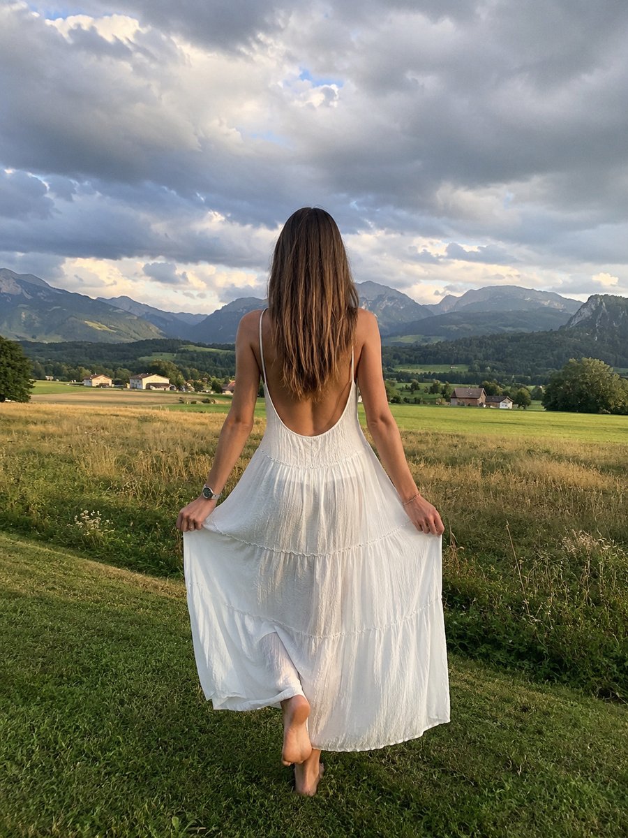 CCaseCallie's tweet photo. white dress, mountain sky, and me pretending I didn't spin in the grass twice

#mountainview #summerdress #countryside https://t.co/PFicYfsl0M