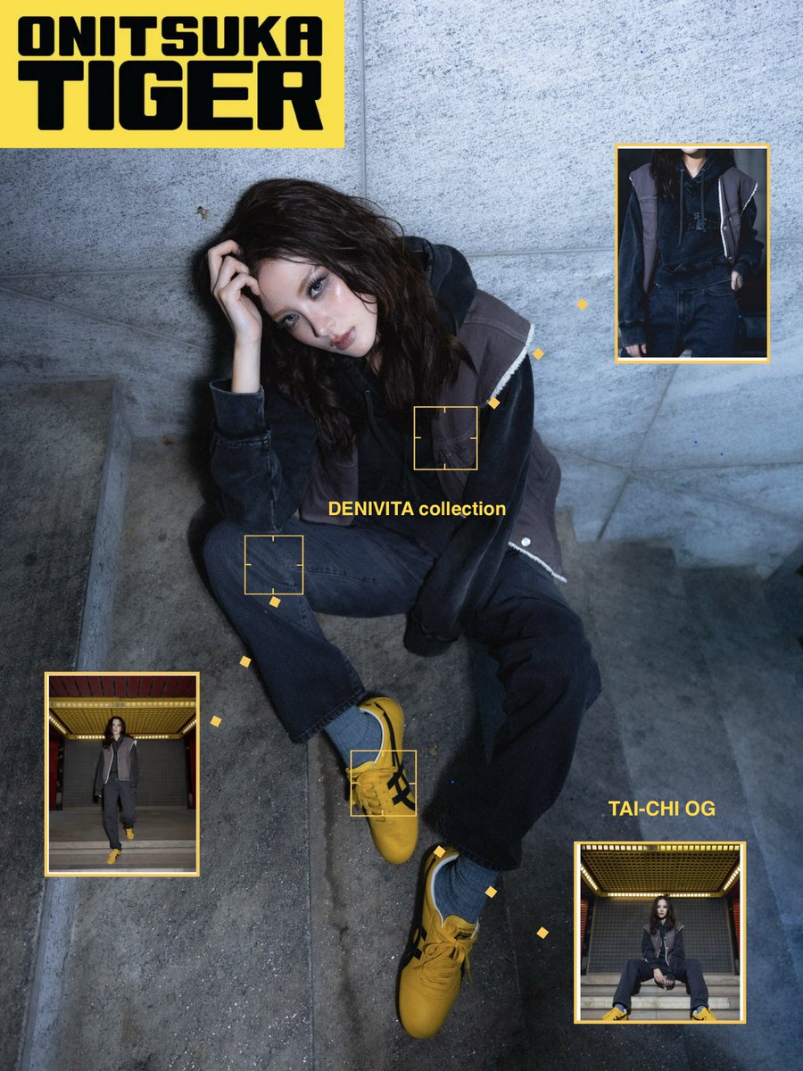 burnafterread24's tweet photo. Perfect 🐯💛🖤 Lookbook 

Cr. baiferncine 

#ใบเฟิร์นพิมพ์ชนก
#baifernbah
#Baifernpimchanok
#OnitsukaTigerXBaifern
#OnitsukaTigerSS27 https://t.co/ztrFOwGDp7