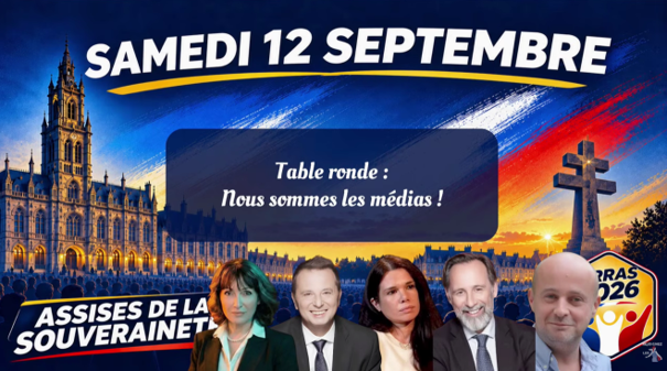 62PATRIOTES's tweet photo. 👍ARRAS 2026 :
✅LA TABLE RONDE « NOUS SOMMES LES MÉDIAS » est désormais EN LIGNE !👍
Animée par Éric RICHERMOZ
Avec Amélie Ismaïli, Lara STAM, Didier MAÏSTO, Nicolas STOQUER et Alexis POULIN
➡️ https://t.co/sgpyJqIFKR https://t.co/1FZdOKWXnr