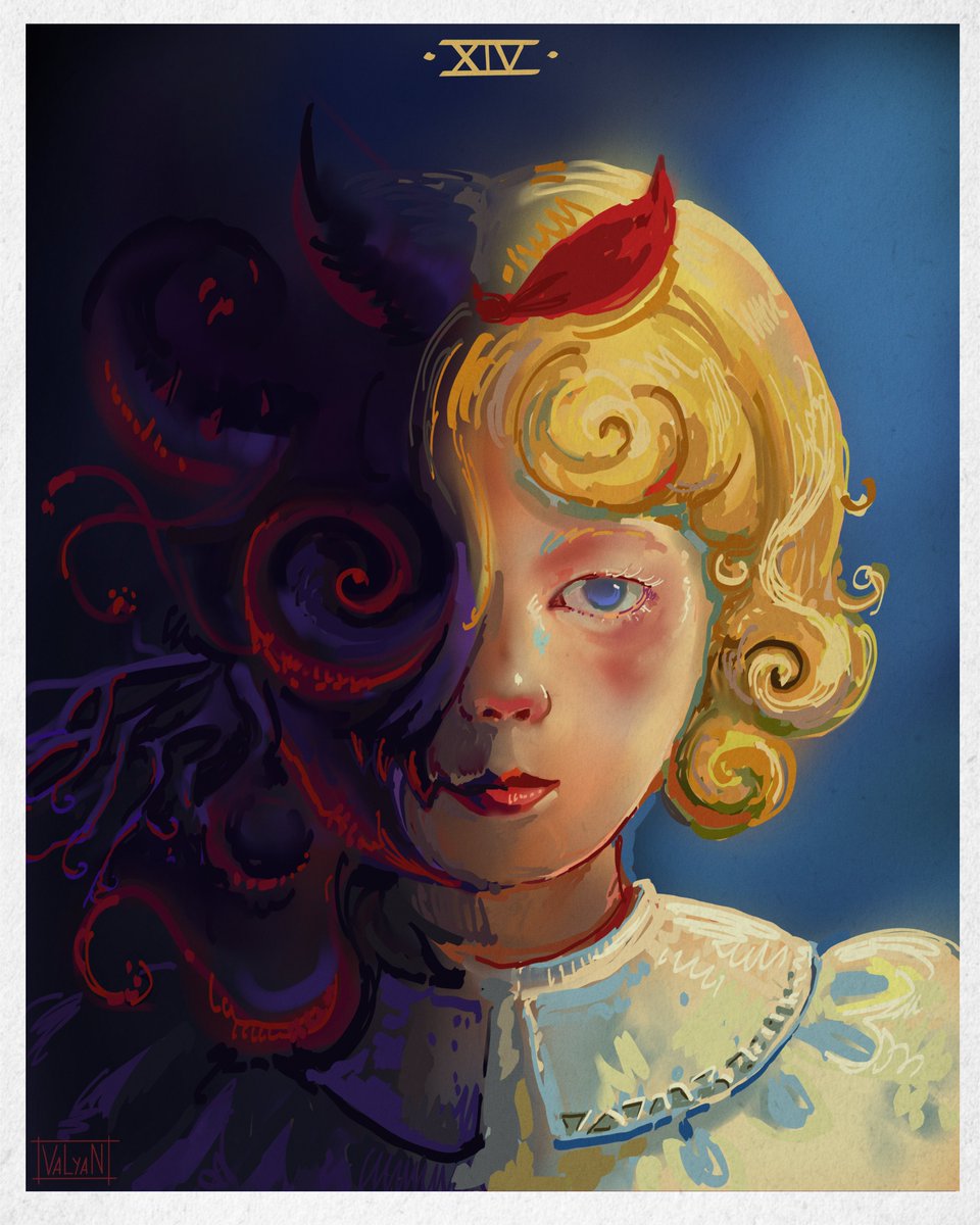 ValyaNarts's tweet photo. Gm
It's a huge honor for me, dear @photonisdead, that you minted my piece, adore you and your art!
"Temperance" chose you. Balancing betweenour inner darkness and light we search for peace. I wish you peace, my dear, thank you! https://t.co/n5sb9mwFvt