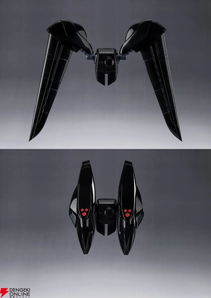 dengekionline's tweet photo. 【機動警察パトレイバー】グリフォン（ツインユニット装備）がROBOT魂＜SIDE LABOR＞より商品化

これ1体でフライトユニット⇔アクアユニットの両形態への換装を再現！

https://t.co/BKj9Jx46Ug https://t.co/G6d2S8fdOH