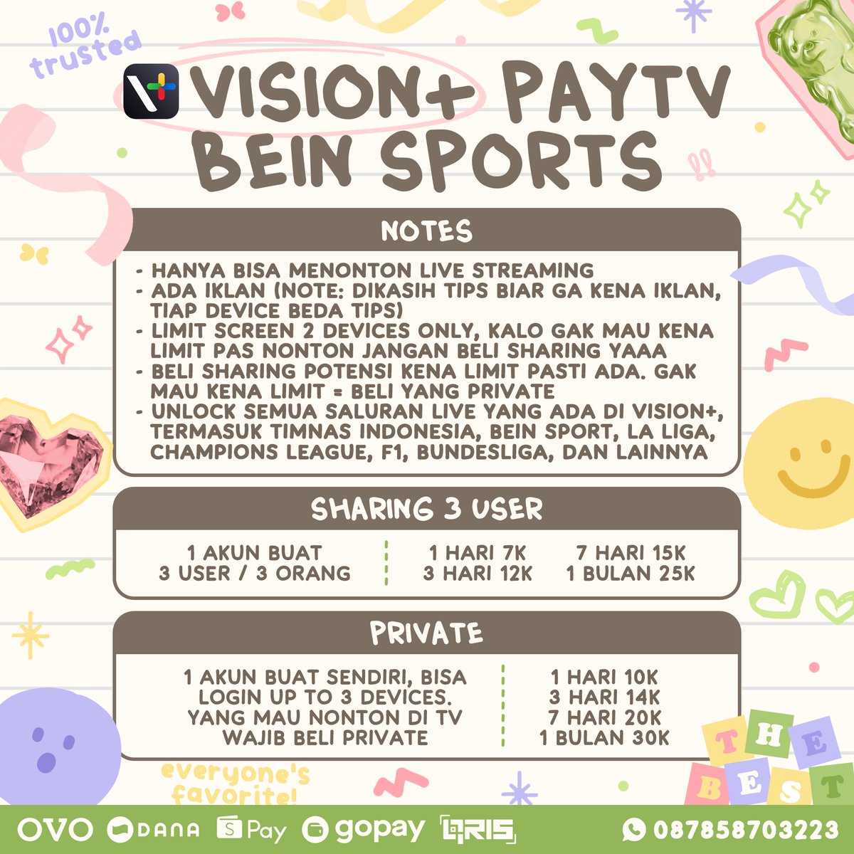 bagbied's tweet photo. jangan ketinggalan nonton f1 guyss, hari ini free practice 3 jam 15.30 &amp; qualifying jam 7 malem!🏷️ bisa langsung beli paket streaming nonton di toko aku yaa! (fast order https://t.co/feVuI7MNv4)

👩🏻‍💻 Cek 1k+ testi https://t.co/7yOhcvODS9

#zonauang #zonajajan #zonauangㅤ https://t.co/Lxdasg9U9I