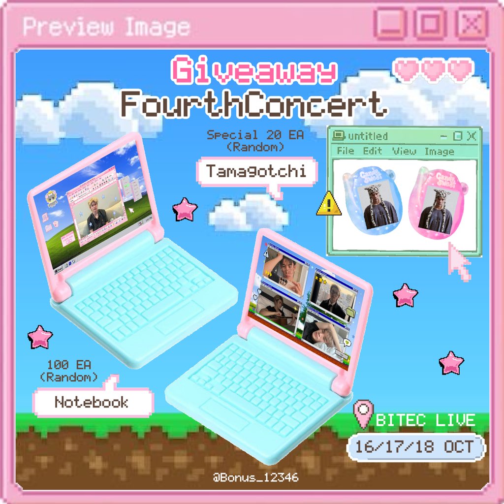 Bonus_12346's tweet photo. Giveaway Fourth Concert💘✨
 
Only 100 ea⭐️

📍 : BITEC LIVE 🗓 : 16-18/10/26 ⏰ : TBA

pls RT+ Show this tweet🌻

#Fourthconcert 
#Fourthnattawat #โฟร์ทณัฐวรรธน์ https://t.co/5KJfpCFSIv