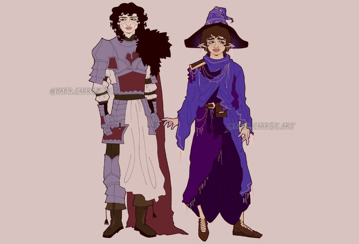 baby_carrot_art's tweet photo. Anyway here are my dnd au designs all together😋 ik Will is taller than Lucas actually but not in my world sorry
#byler #lumax #henderhop #au https://t.co/8YC4Ze54lw