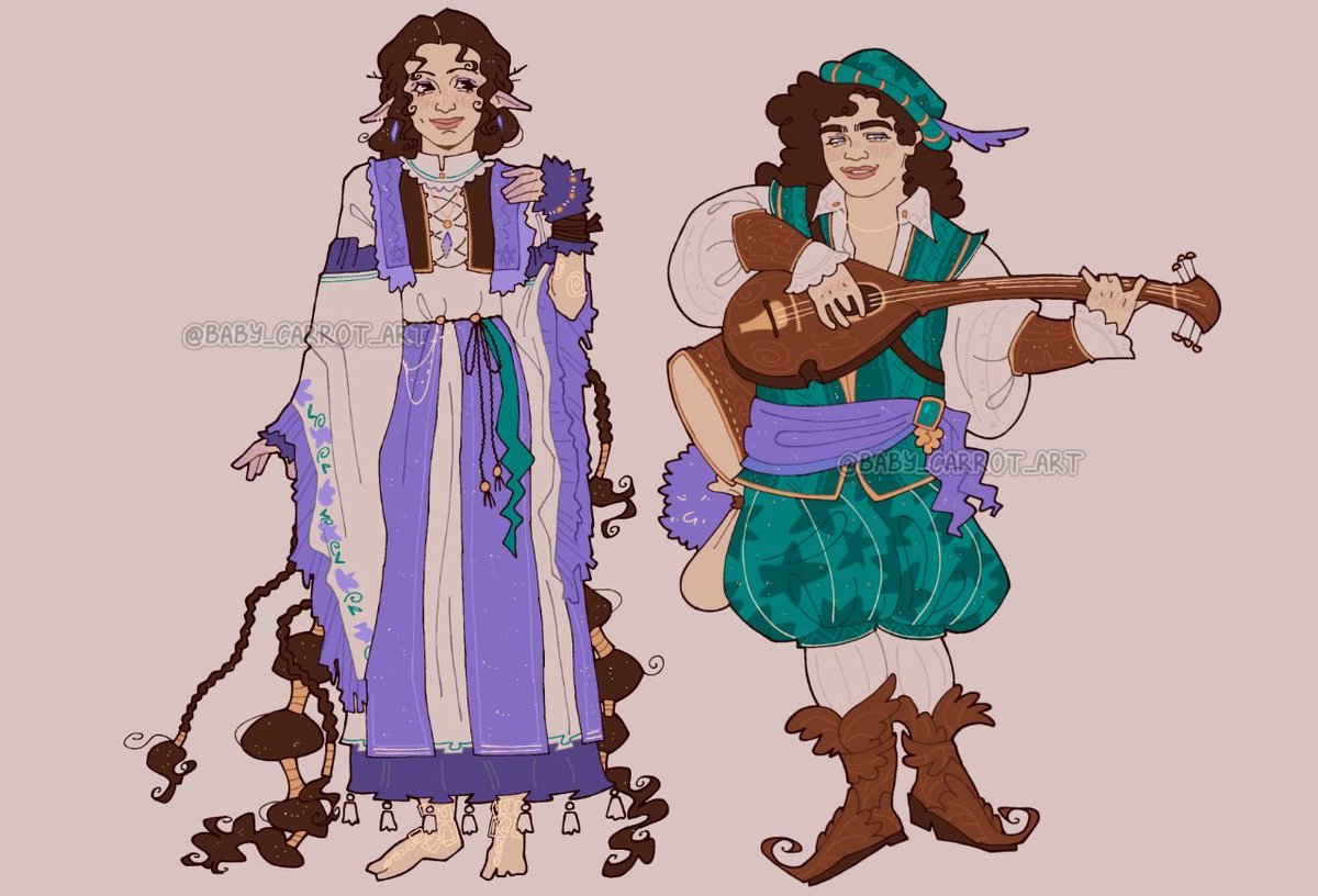 baby_carrot_art's tweet photo. Anyway here are my dnd au designs all together😋 ik Will is taller than Lucas actually but not in my world sorry
#byler #lumax #henderhop #au https://t.co/8YC4Ze54lw