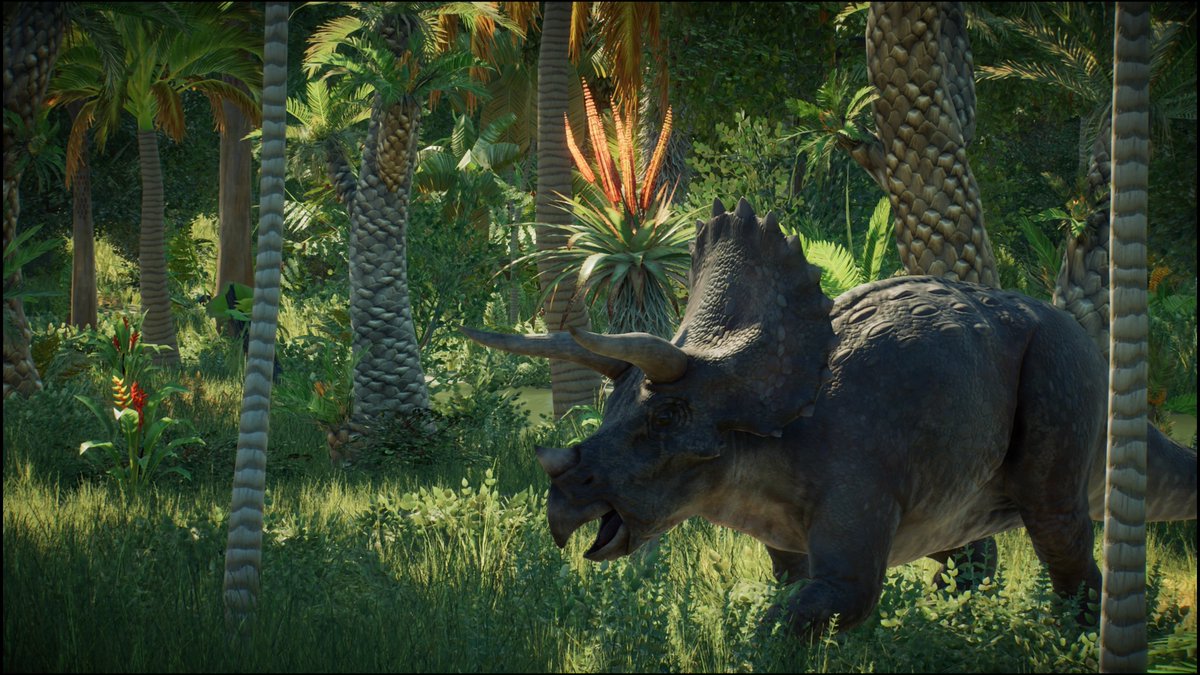 mosucopusu's tweet photo. ジャングルに潜むトリケラトプスが好きすぎて何枚も撮っている気がする。🦕
#JWE2
#ジュラシックワールドエボリューション2
#JurassicWorldEvolution2 https://t.co/mOsjCmQSkQ