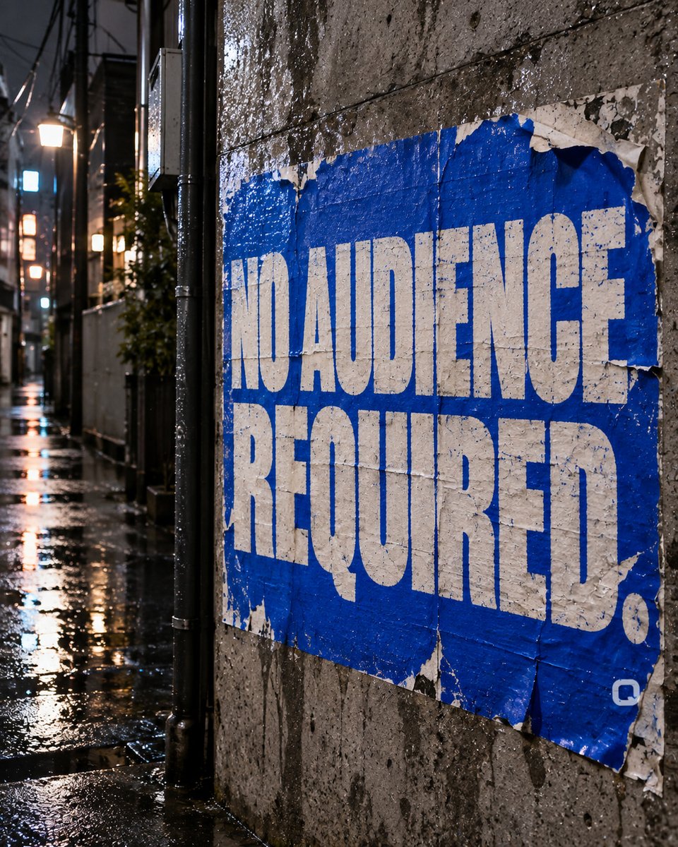 WallQapp's tweet photo. You shouldn’t need a following before you’re worth hearing.

On WallQ, the post comes before the profile.

No audience required.

What would your first post be? https://t.co/btXMdkS3zl