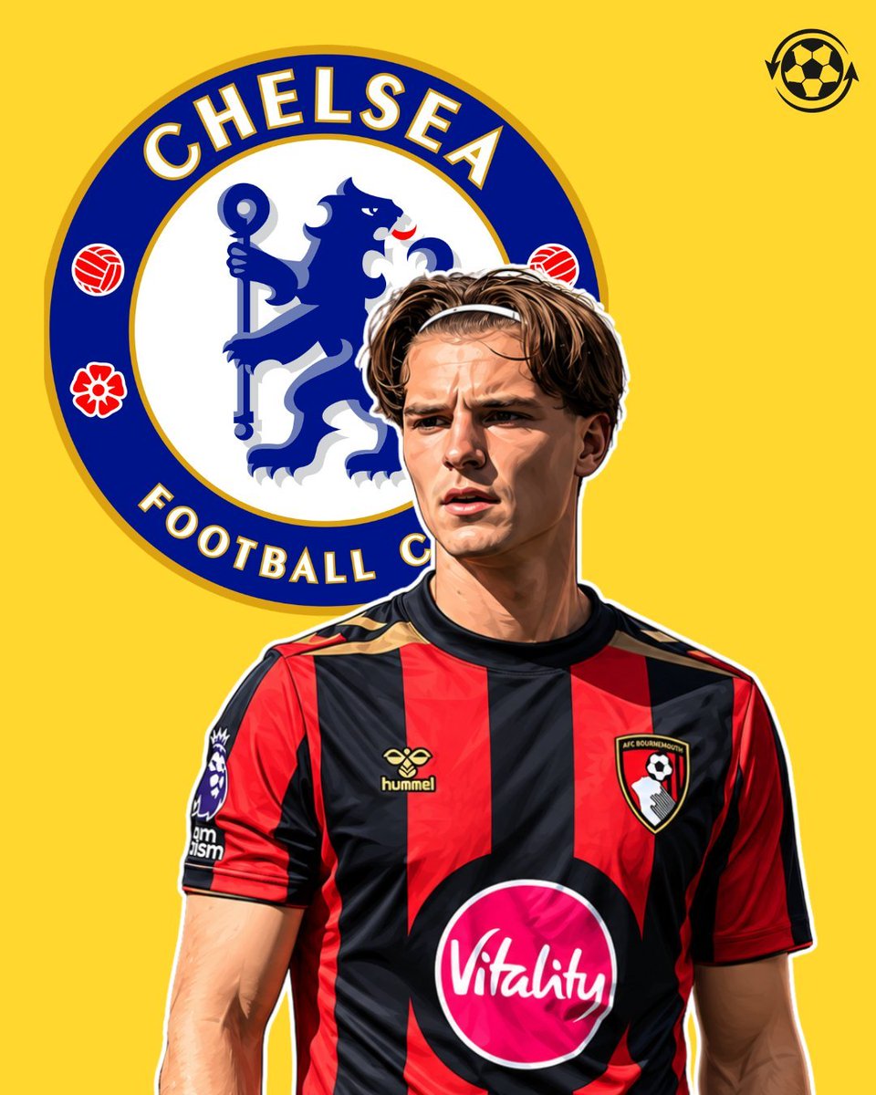 Scarlyme1's tweet photo. Chelsea still consider Bournemouth midfielder Alex Scott one of their leading transfer targets for 2027.

The Blues failed with a £64M offer during the summer before making another attempt late in the window.

A January deal for the 23-year-old would be extremely difficult https://t.co/muv9tVZkPk