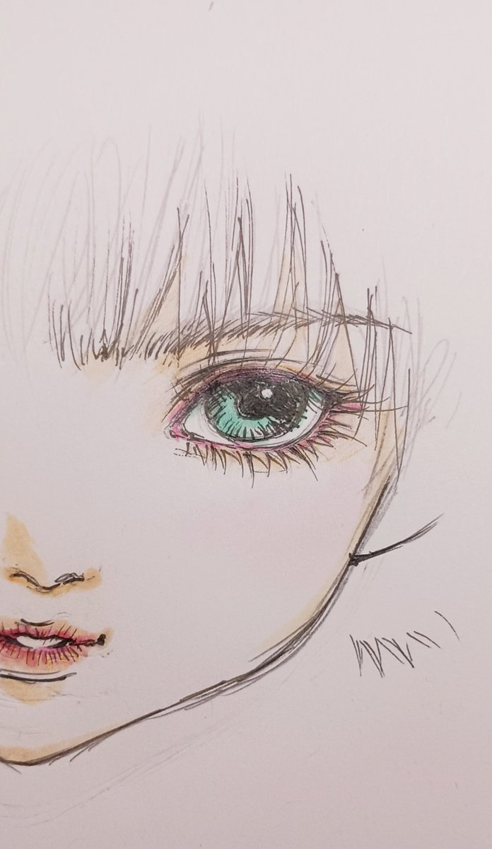 ask_fkarDOLL's tweet photo. 描きたい顔のイメージ…！ https://t.co/4NmaP0jInp