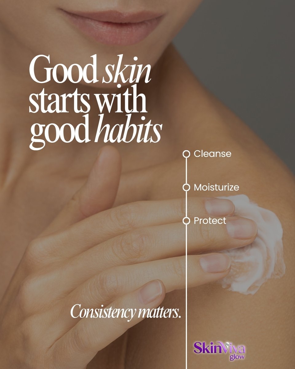 GordonRudisill's tweet photo. Glowing skin isn’t built overnight—it comes from small habits done consistently: cleansing before bed, wearing sunscreen, staying hydrated, and keeping your routine simple. What skincare habit are you proud to maintain? https://t.co/ZkzbYHSpOL