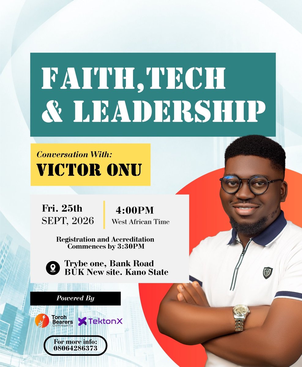 TektonXLab's tweet photo. https://t.co/rl7WDn8yso &amp; LEADERSHIP

What does it look like to build a meaningful career in technology while staying rooted in faith and growing as a leader? https://t.co/QxawdZTcnR