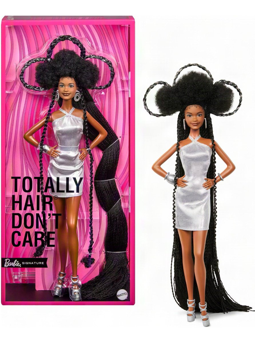 Buhtim_tg's tweet photo. Barbie Signature Totally Hair Don’t Care Brooklyn Doll

Price: $50 https://t.co/EC3kvDqCai