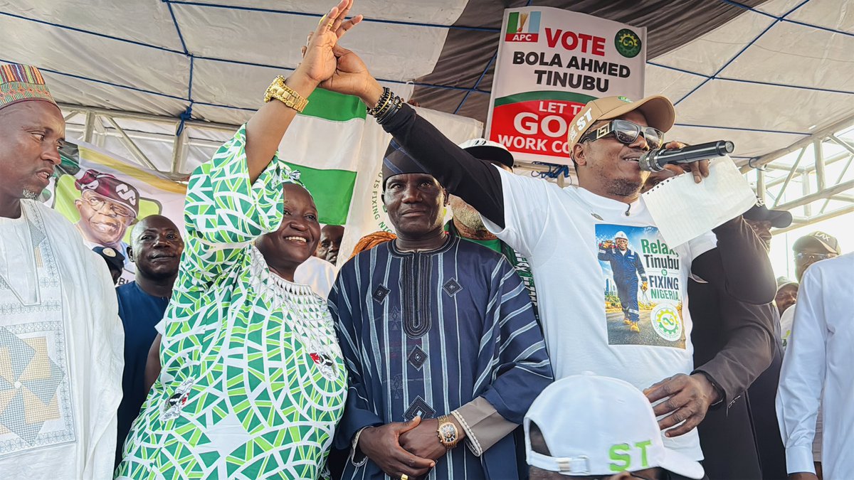 RelaxTIFN's tweet photo. RTIFN HOLDS TOWNHALL ENGAGEMENT & EMPOWERMENT IN GISHIRI

The Relax Tinubu Is Fixing Nigeria (RTIFN) movement on Wednesday held a vibrant Town Hall, PublicEngagement and Grant Empowerment Programmeat Gishiri, Abuja.

The programme brought together the entire RTIFN executive leadership, community stakeholders, farmers, traders, youths and residents. Grants were presented to farmers ,Students and traders within the Gishiri community as part of the empowerment initiative.

The RTIFN leadership also engaged residents on the administration's Renewed Hope Agenda, highlighting areas such as agriculture, infrastructure, economic reforms, youth empowerment andsocial investment. These are among the areas the Federal Government has identified as priorities of its development programme. 

The gathering further featured discussions on the 2027 general elections, with the movement urging participants to support President Bola Ahmed Tinubufor continuity of his administration's programmes.

Among those present were the Director General of RTIFN Hon. Ahmed Bala, Deputy Director General,Hon. Zack Orji, Director of Townhall and Special Duties Hon. Farida Deborah Ibrahim, National
secretary Amb Audu Eleojo Obaje ,Amb. Dr. Joyce Matthew Andrew and FCT Cordinator of RTIFN Comr. Dr. Donald Amagbo, alongside other membersof the RTIFN executive and stakeholders.
.
#RTIFN #RelaxTinubuIsFixingNigeria #Gishiri #Abuja #Empowerment #TownHall #GrassrootsEngagement#RenewedHope #Tinubu2027 @STinubu @officialABAT