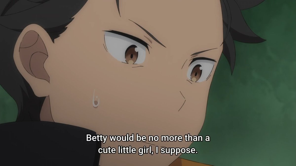 Trxy02's tweet photo. Reinhard hax? We would be here all day. Well since you're a Mushoku Tensei fan, ill atleast give you only 2 out of countless of his hax, just to show you how cooked the vast majority of characters in Mushoku Tensei would be against Reinhard since MT is an extremely Magic dominated verse, unlike Re:zero which actually has a bunch of different non magical systems.

1. For MT fans to understand what EMCC is, Reinhard is basically a Manatite Hydra / Mana Absorbing Hydra Stone on steroids, except his effect spans hundreds to thousands of meters and is an inherent, permanent part of his existence, even as a new born baby. His defective Gate constantly draws in mana, while his Excess Mana Circulation causes magic around him to unravel and collapse. This applies regardless of the source, whether on Spirit Mages who use external mana (from the atmosphere), while regular mages use their own internal mana (from within). So for a verse as ridiculously magic/mana dependent as MT, Reinhard existing in their vicinity practically shuts down their entire combat system.

2. And as if that wasn’t enough, even if MT magic somehow bypassed Reinhard’s EMCC and successfully formed, it still has to get through his resistances to literally every magical category MT has to offer. Fire, Water, Wind and Earth are directly resisted, reduced, absorbed or reflected, while Yin and Yang cover the more abnormal applications (like forexample Teleportation, Time, Gravity, Spatial, Hypnosis/sensory, Disturb/Negation, Light Magic) and it would also be useless to use disturb magic on reinhard because he literally can't do magic anyway. MT doesn’t possess any single magic that Re:Zero simply has no equivalent to so there isn’t a single branch of MT magic that escapes Reinhard’s coverage. So MT magic has to somehow function around him first, then somehow bypass the resistances waiting behind that. Their magic system is cooked either way.

So for someone like Rudeus, he's say the same thing Beatrice says in the pictures below. So you'd have to participate in a Hand to Hand battle with Reinhard which noone in MT does better than Reinhard, and just pray to allah that you're somehow not worthy of his Dragon Sword.

(This btw, is only 20% of his hax. Reinhard has over 251 Divine Protections and i haven't even named the crazy ones. Only the necessary ones for something Minor like the MT verse)

#リゼロ #無職転生 #rezero #mushokutensei