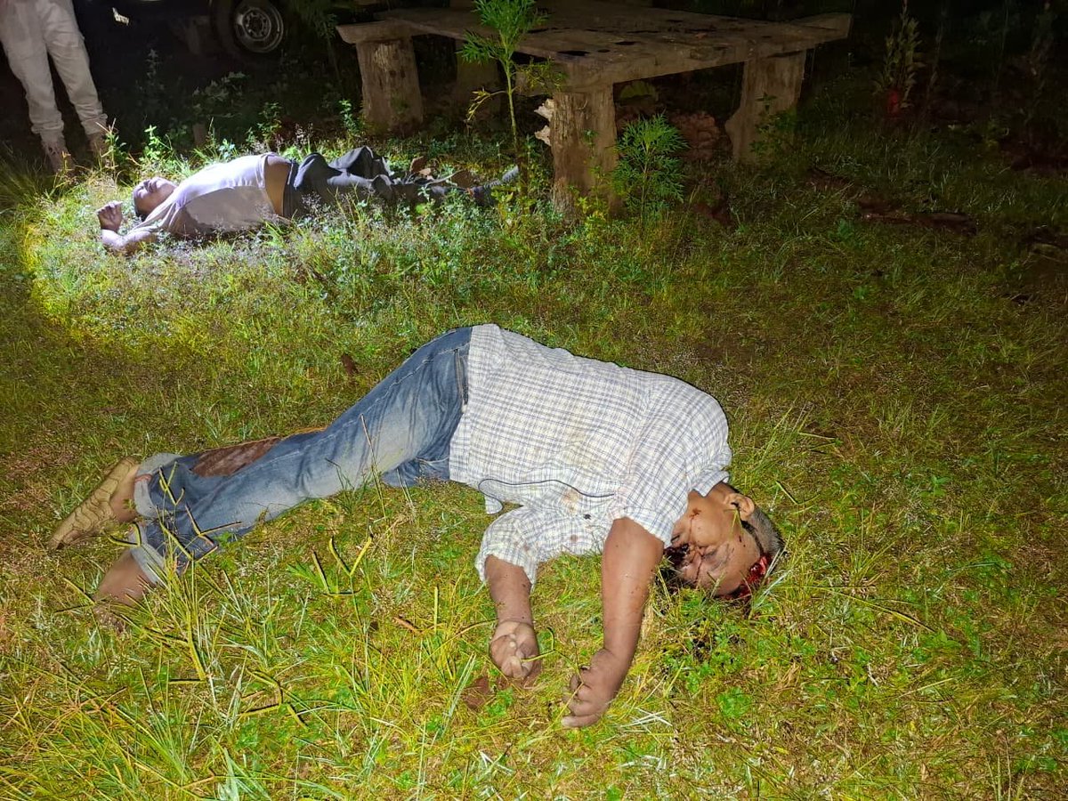 JosephNaga1986's tweet photo. 📢 UPDATE:

The dead bodies of the Four Tangkhul Naga innocent civilians killed by Kuki National Army Burma (KNA-B) and Kuki Village Volunteers Eastern Zone (kVVEZ) yesterday evening. 

Question ⁉️ 
1. Why is Myanmar based Kuki Narco-Terrorists having free access to soil of India?
2. Where is the protection of civilians from the State and Central Government from attacks on civilians by foreign armed outfits?
3. Who will provide justice for the innocent lives lost?
@PMOIndia @HMOIndia @adgpi @rajnathsingh @BSF_India @CMO_MANIPUR_ @LokBhavManipur
@ANI @thewire_in @ThePrintIndia @IndiaToday @IndiaTodayNE @republic @IndianExpress @thecaravanindia @DeccanHerald @htTweets @the_hindu @newslaundry @newsreel_asia @karishmahasnat @rajkbhat @tweets_prateekg @NilakshiRabhaIN
@nit_set @SumirDH @jeegujja @hornbilltv @Nagaland_Post @NELiveTV @ukhrultimes @meiteiheritage @EastMojo @LIANGMAIPOST @Makaam271yr @NewsNltv @ramindesai @LevinaNeythiri @vijaita @TheBlueHills49 @AbhijitChavda
@OHCHRAsia @KenRoth @India_NHRC