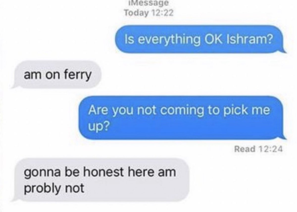 NoContextHumans's tweet photo. Atleast he was honest. https://t.co/McbBGX5COT