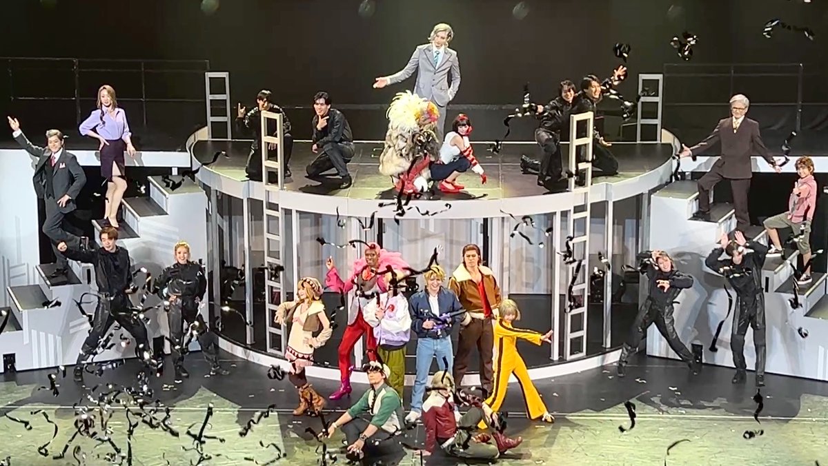 Kazuk393939's tweet photo. ｢TIGER &amp; BUNNY」THE STAGE
初アニメ系舞台観賞ということで緊張したけど観に行けてよかった。

ネイサン役のジョエル･ショウヘイさんが最強な配役すぎてその勢いでチケット取ったけど、ネイサンはネイサンそのものだったし、全キャストさん作品から飛び出したみたいで最高でした！！
 #舞台タイバニ https://t.co/a0pt5ZQYIJ