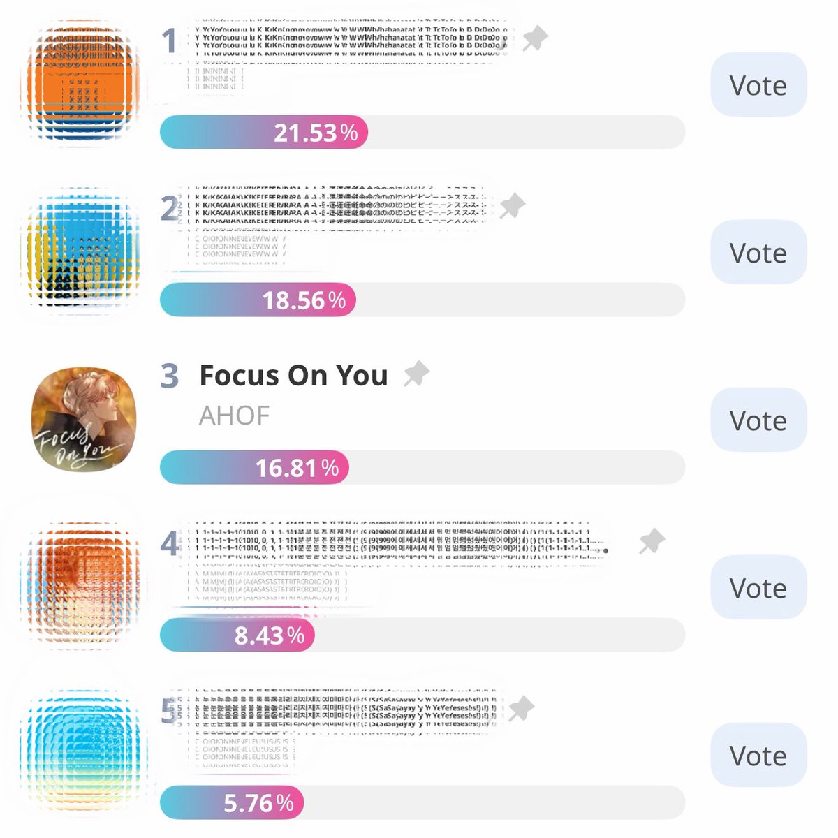 HaneulzPH's tweet photo. 𝑭𝒐𝒄𝒖𝒔 𝒉𝒆𝒓𝒆, 𝑯𝒂𝒏𝒔𝒖𝒎𝒔!

HAN & JL’s <Focus on You> has been nominated on 【K-STAR CHART】 1st week of Oct.  

The first place song on this poll will be played in its entirety on DXTEEN's NICO-NICO K-ROOM, a weekly radio show on Nippon Cultural Broadcasting .

Make sure to download IDOLCHAMP, grind, and vote for <Focus on You>. Let’s send Han & JL’s first OST to Japanese radio!

🖇️ https://t.co/o0a60vxssm 

AHOF HAN JL SINGS OST
FOCUS ON YOU OUT NOW
#OperationTrueLoveOST
#박한제이엘_작전명순정OST
#AHOF #아홉