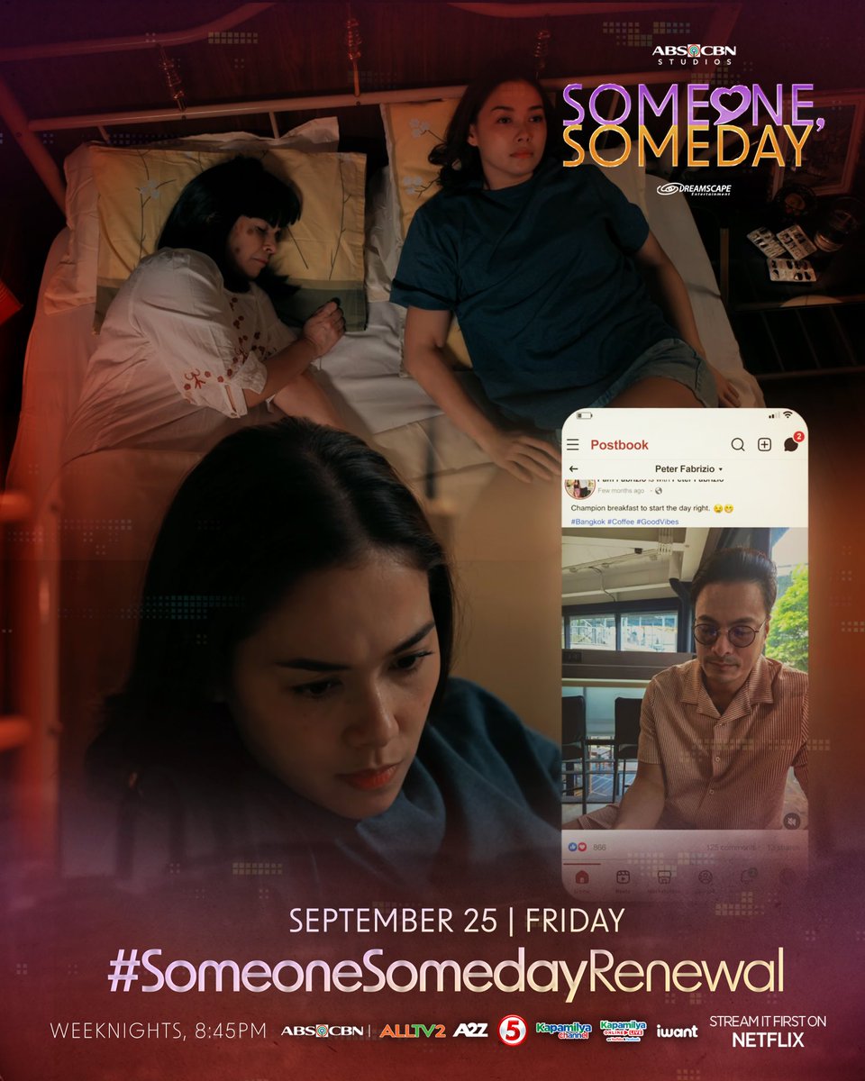 DreamscapePH's tweet photo. Ano nga ba ang plano ni Bea sa new investor ng Lovelist? #SomeoneSomedayRenewal💜✨

#SomeoneSomeday, Weeknights, 8:45PM sa ABS-CBN sa ALLTV2, TV5, A2Z, Kapamilya Channel, at Kapamilya Online Live sa YouTube at Facebook. Stream it first on Netflix and 48hours in advance on iWant. https://t.co/ABTRjMPhv1
