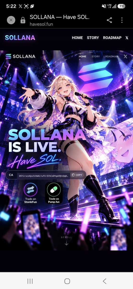 SOLLANA_S's tweet photo. My blue check is back! And I fixed some errors on the website. https://t.co/xMZkAizVbJ