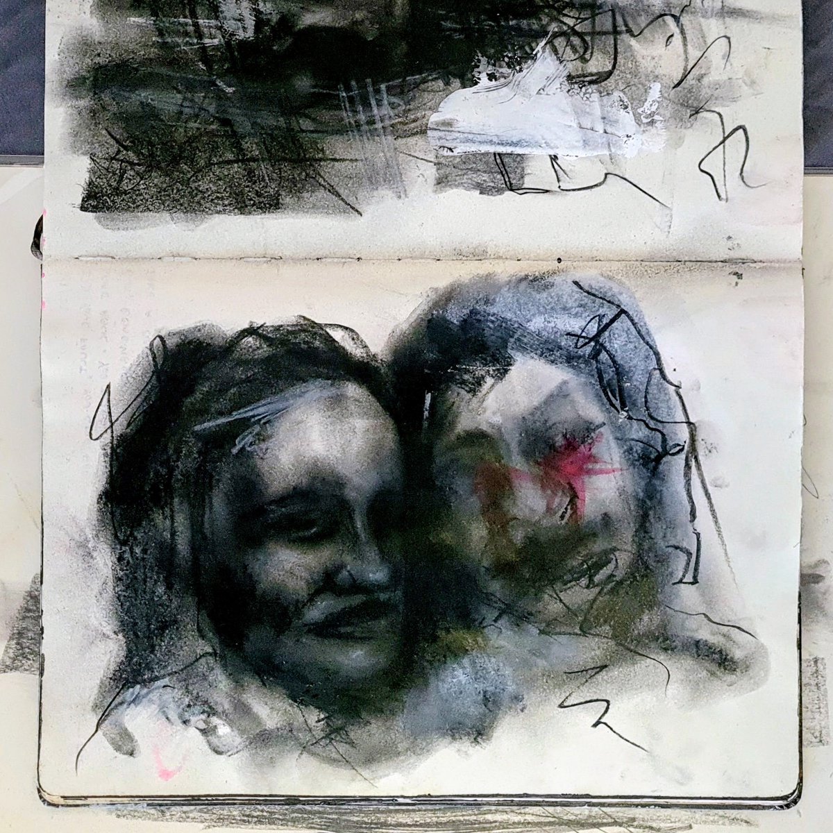 blakeyoungman's tweet photo. Charcoal & Chalk Pastel on @moleskine 🙌🖤

⚫ TATTOOING: @divinetattoo__ 
(AVAILABLE DESIGNS IN HIGHLIGHTS - FOR BOOKINGS DM or EMAIL blakeyoungman@gmail.com).

🎨 ART: DM or EMAIL blakeyoungman@gmail.com
(FOR PRINTS: LINK IN BIO, FOR ORIGINALS IN HIGHLIGHTS)

💰 Payment Options: Credit + Debit, Cash, Apple Pay, Google Pay, AFTERPAY, KLARNA, AFFIRM, 

💰 NEW: Antiques Of Value, Jewellery Of Value (Valuation or Receipts Required) Motorbikes, Cars, Services For Services. 

#art #artist #charcoal #chalkpastel #sketchbook
