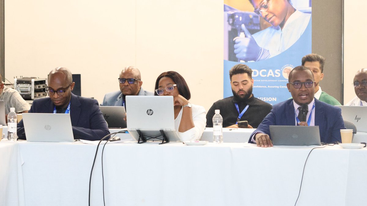 Mmutetei's tweet photo. From visibility to understanding. 🌍

I had the privilege of chairing the 22nd @AFRAC_Official Marketing & Communication Committee Meeting during the 17th AFRAC General Assembly & Meetings in Gaborone, Botswana.

It was encouraging to reflect on a productive year in which the MCC achieved 86% of its planned 2026 outputs, strengthening AFRAC's visibility, communication capacity and engagement across continental and global platforms.

But the more important conversation was about what comes next: strengthening our corporate identity and digital platforms, increasing member amplification, engaging major African trade platforms, and connecting accreditation more clearly with trade, industry and the people it ultimately serves.

I remain convinced that communication should not merely make accreditation visible; it should make accreditation understood.

Grateful to my fellow MCC members for their commitment and to SADCAS for hosting us.

#AFRACGA2026 #AFRAC #Accreditation #StrategicCommunication