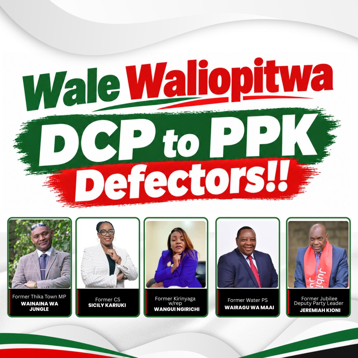 im_mallorca's tweet photo. Prominent DCP members joined on strength of gubernatorial ambitions now shut out by their own party leader endorsements
#DCPMassExodus
Wamunyoro Elnino
Sharp Boy Ndindi
PPK The NewHome https://t.co/J64hWLsQko