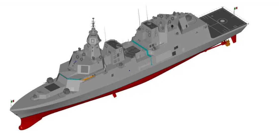 fuerza_naval's tweet photo. Sobre el nuevo DDX 🇮🇹: está genial tener dos bichos de 80 celdas y 13.000 toneladas, queda muy bien en los PHOTEX. Pero si por el mismo precio (3700M€) tengo 4 FREMM con 32 celdas -no con 16-, prefiero las 4 FREMM. Ni quedarse corto ni pasarse de frenada. Esa es la cuestión. https://t.co/o5rBeTAphe