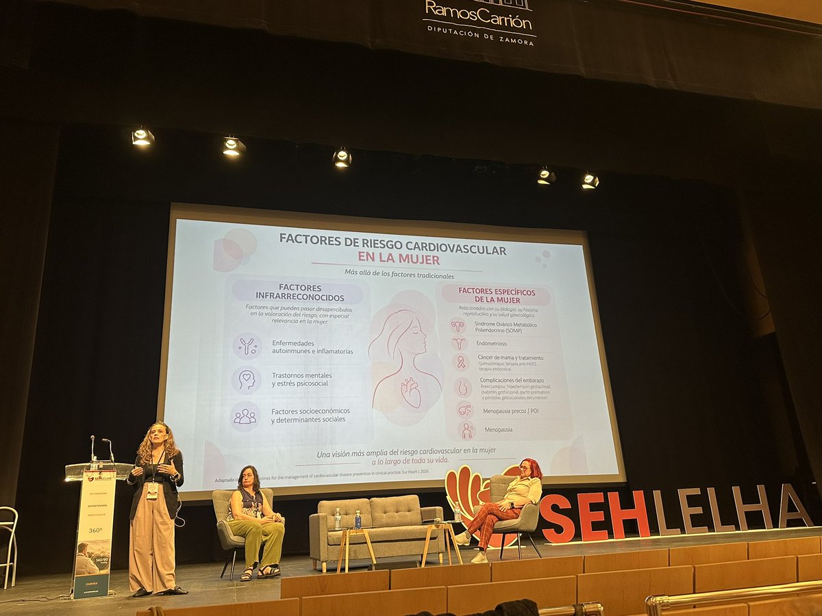 SEHLELHA140_90's tweet photo. Tardamos en reconocer y tratar el RCV en la mujer #hipertension #HTA
Hay factores de RCV específicos de la mujer https://t.co/6Vz1stUrlh