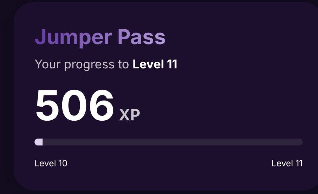 caralynsmithETH's tweet photo. Didn't think old bridge activity mattered until this $JUMP eligibility drop.

Turns out accumulated XP points and past usage heavily impact access status.

👉 https://t.co/fu4Fm0lTqj

Drop your public address into the dashboard and see if you qualified.

#JUMP #SOL https://t.co/TLS3w4aVU6