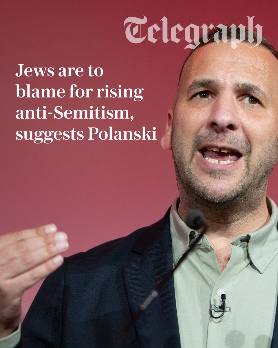 Telegraph's tweet photo. Zack Polanski, who is Jewish, said “we are making ourselves as Jewish people less safe” by claiming it was anti-Semitic to accuse Israel of genocide in Gaza

🔗:https://t.co/dW8pZdS8u2 https://t.co/L3gXA5X5iP