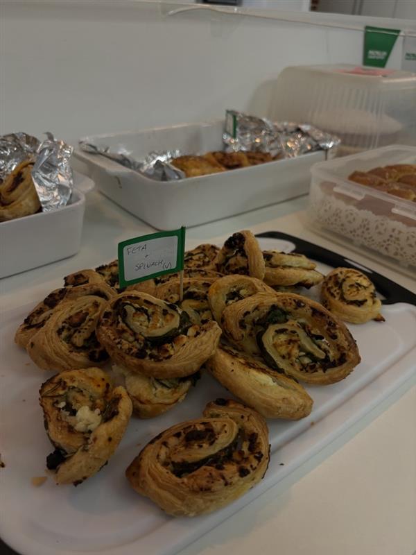 KeystonePF's tweet photo. We're supporting @macmillancancer Coffee Morning by hosting a bake sale in the office today. 💚

The team have really outdone themselves, we're spoilt for choice with plenty of bakes on offer! https://t.co/8K4RznLmQM